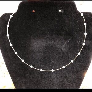 Elegant 14k gold pearl beaded Necklace